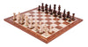 'Victory' Chess Set <br>in Mahogany Wood