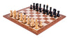 Banner Chess Set <br>in Mahogany and Boxwood