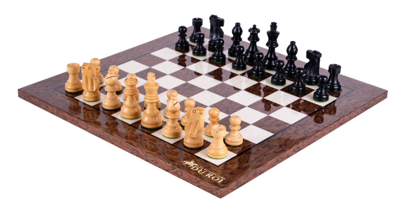 Hegemonic Chess Set <br>in Ash and Boxwood