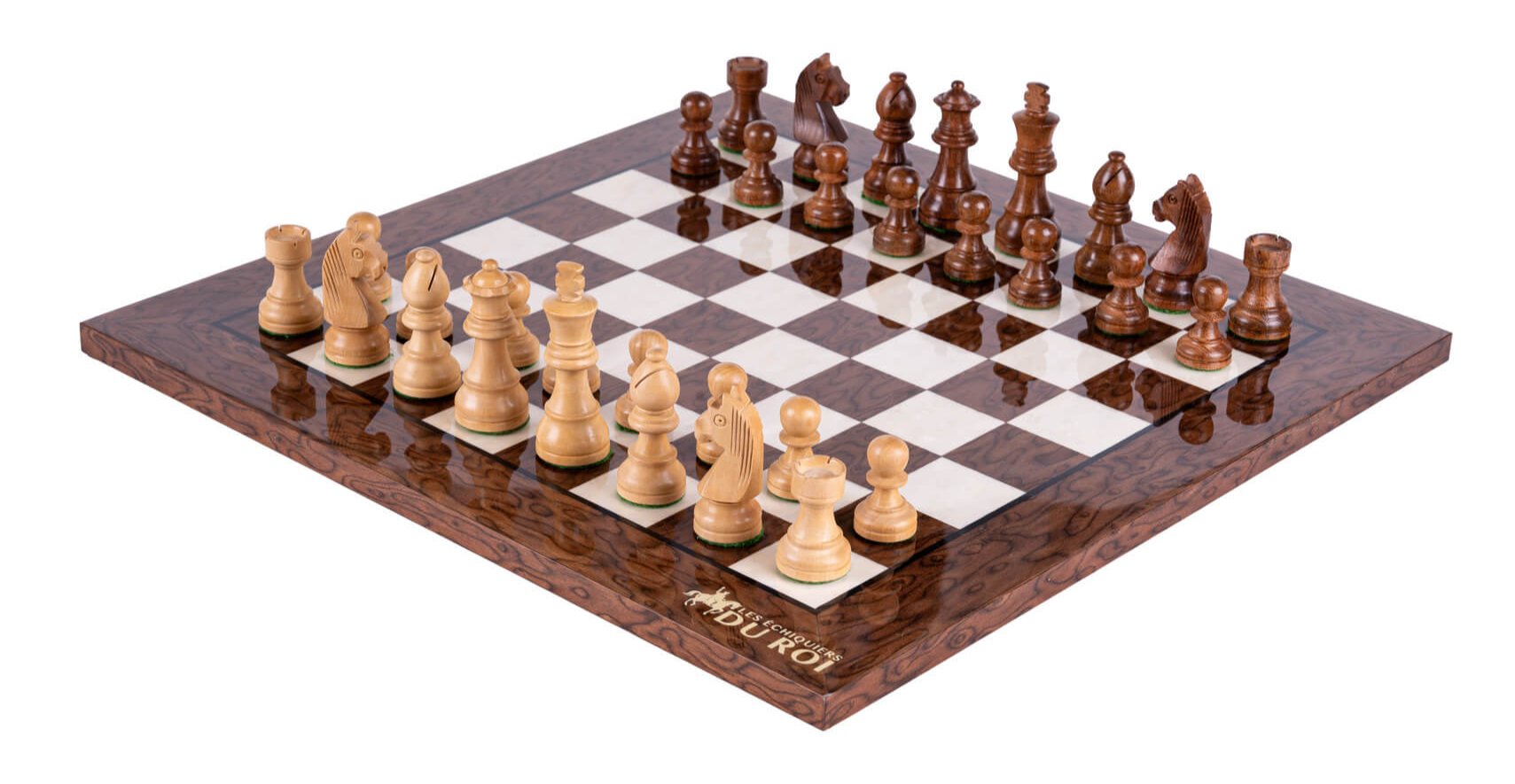 Supreme Chess Set <br>in Ash and Boxwood