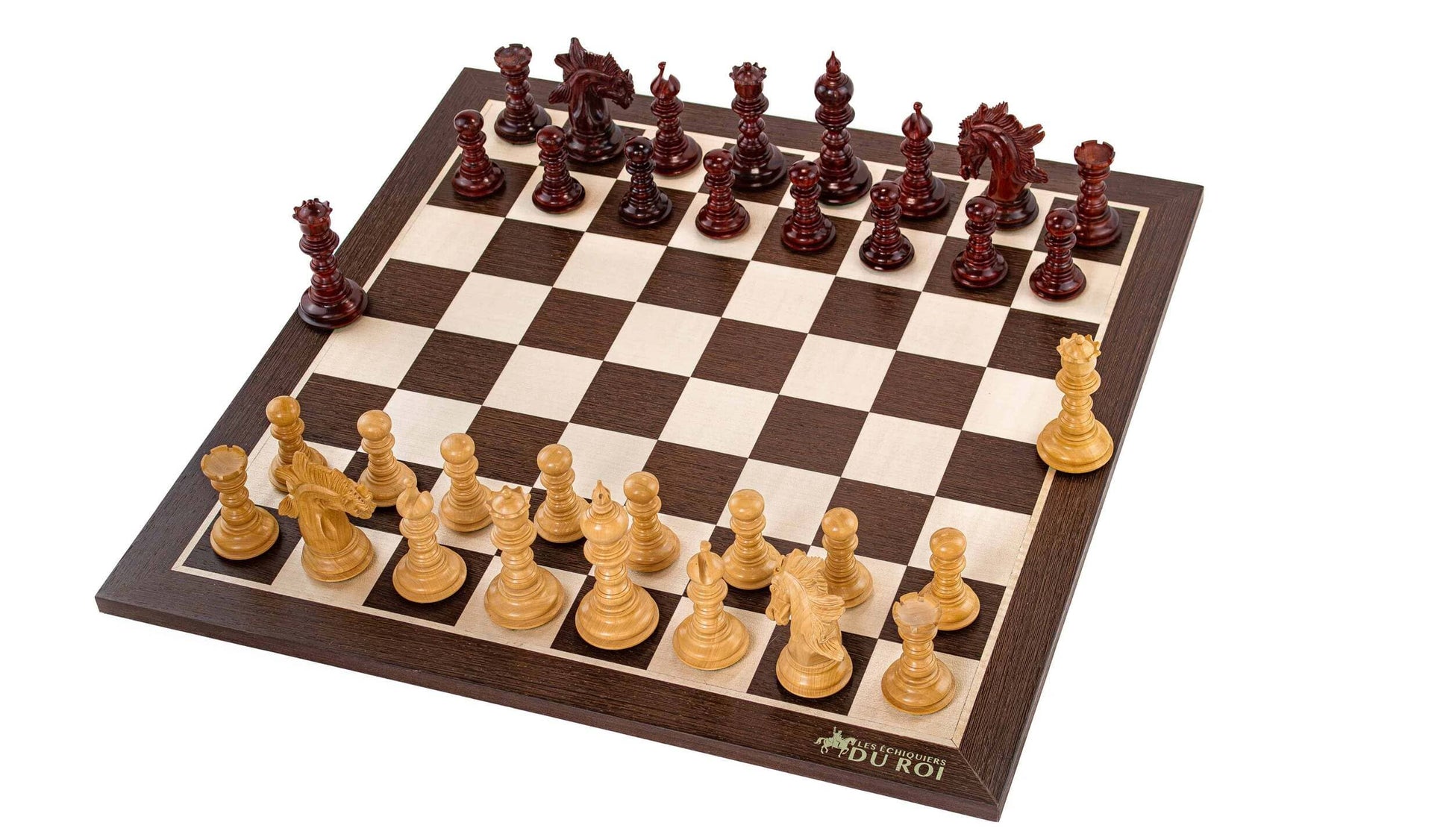 'Impérial' Chess Set <br>Crafted in Wenge and Rosewood