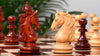 'Grandeur' Chess Pieces <br>Crafted in Bud Rosewood