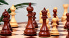 'Grandeur' Chess Pieces <br>Crafted in Bud Rosewood