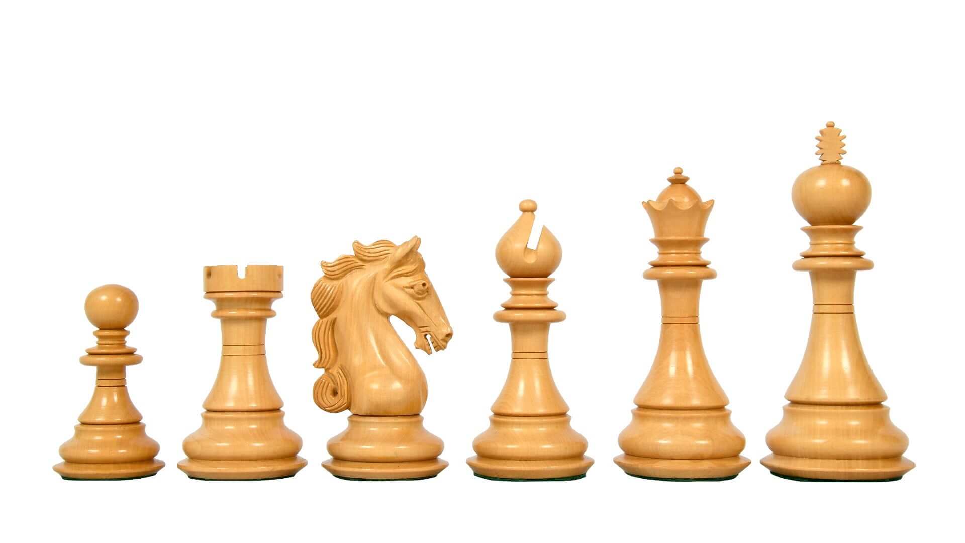 'Grandeur' Chess Pieces <br>Crafted in Bud Rosewood