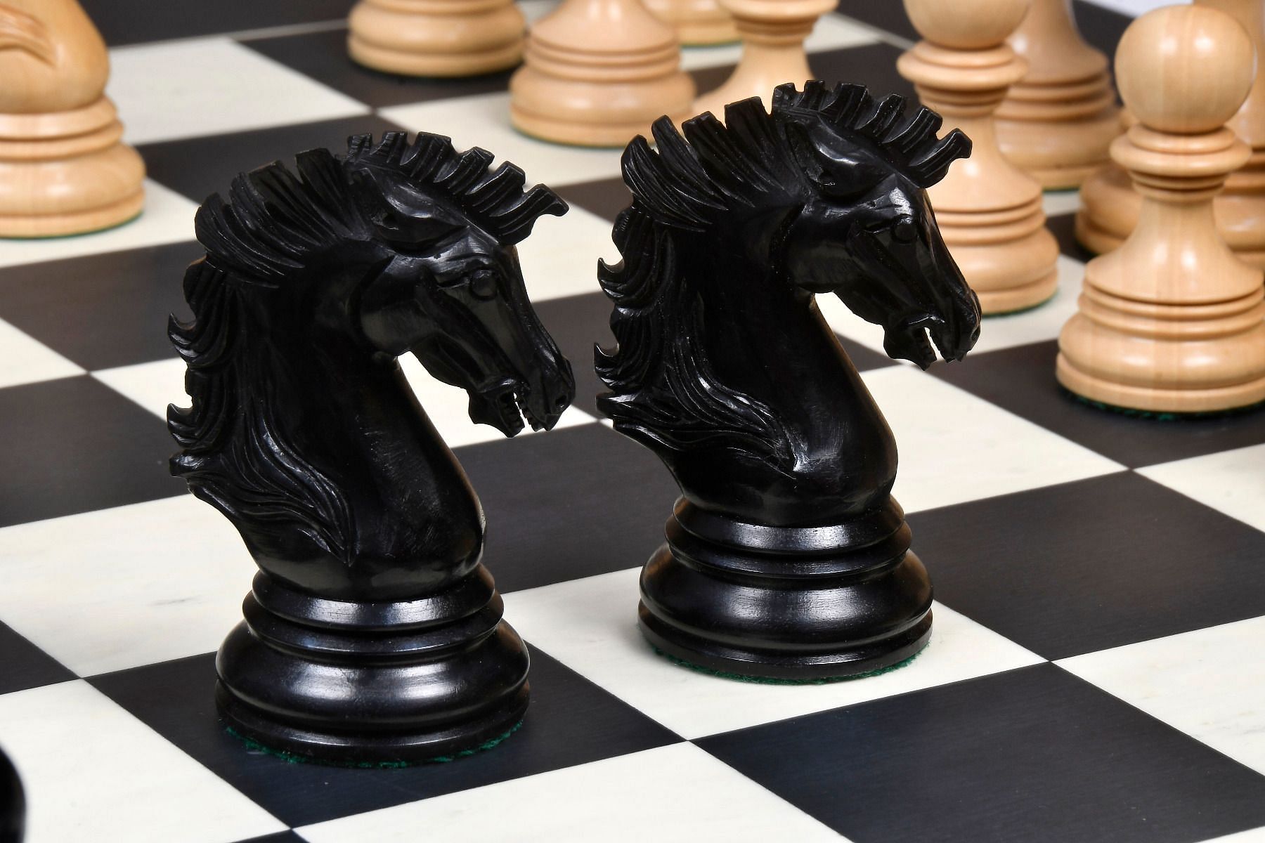 'Superior' Chess Set <br>Crafted in Genuine Ebony