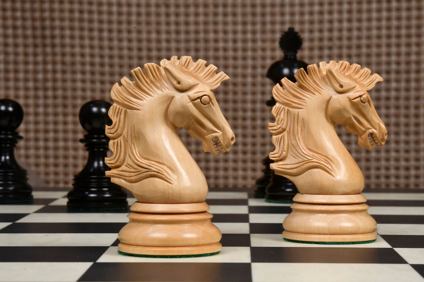 'Superior' Chess Set <br>Crafted in Genuine Ebony