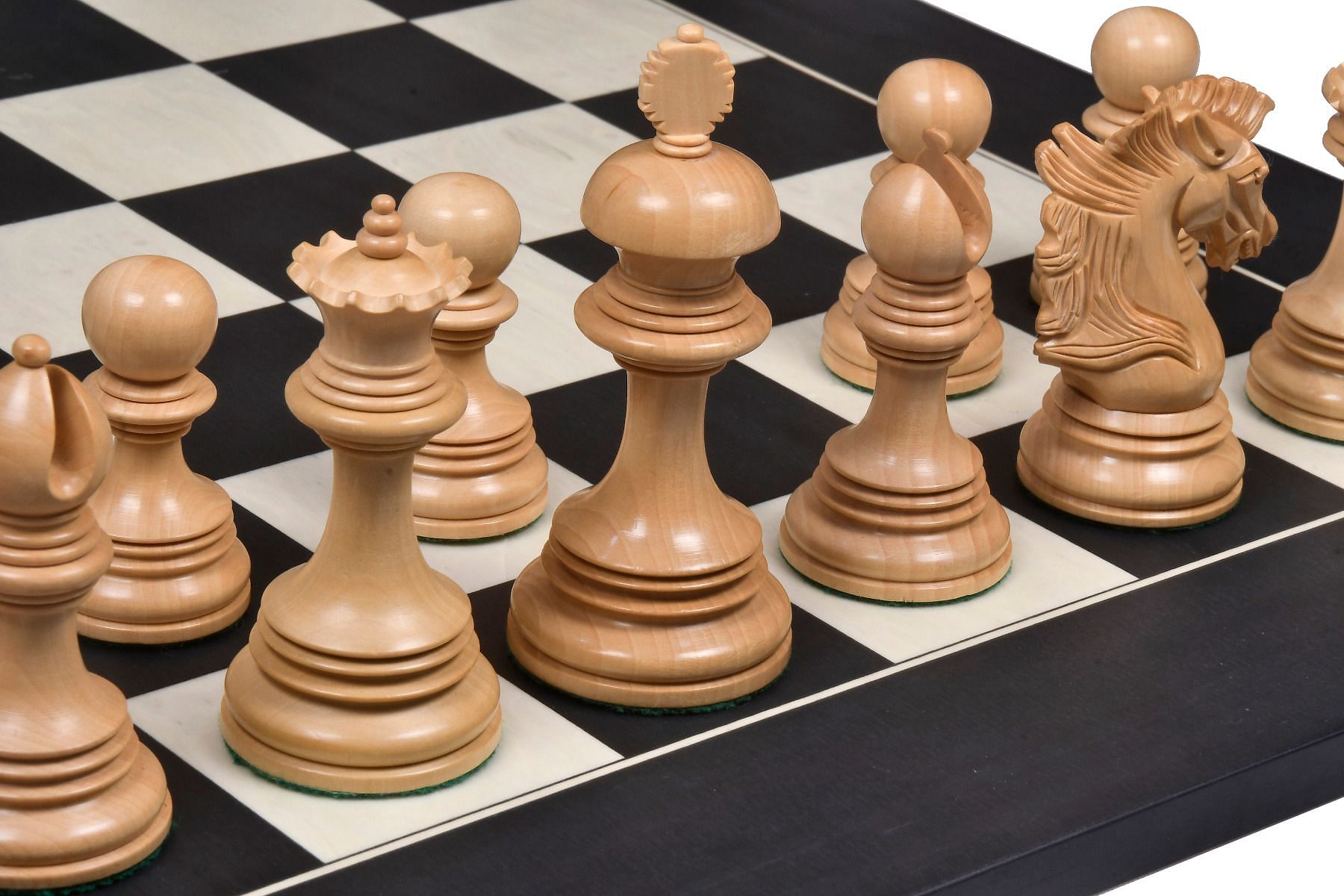 'Superior' Chess Set <br>Crafted in Genuine Ebony