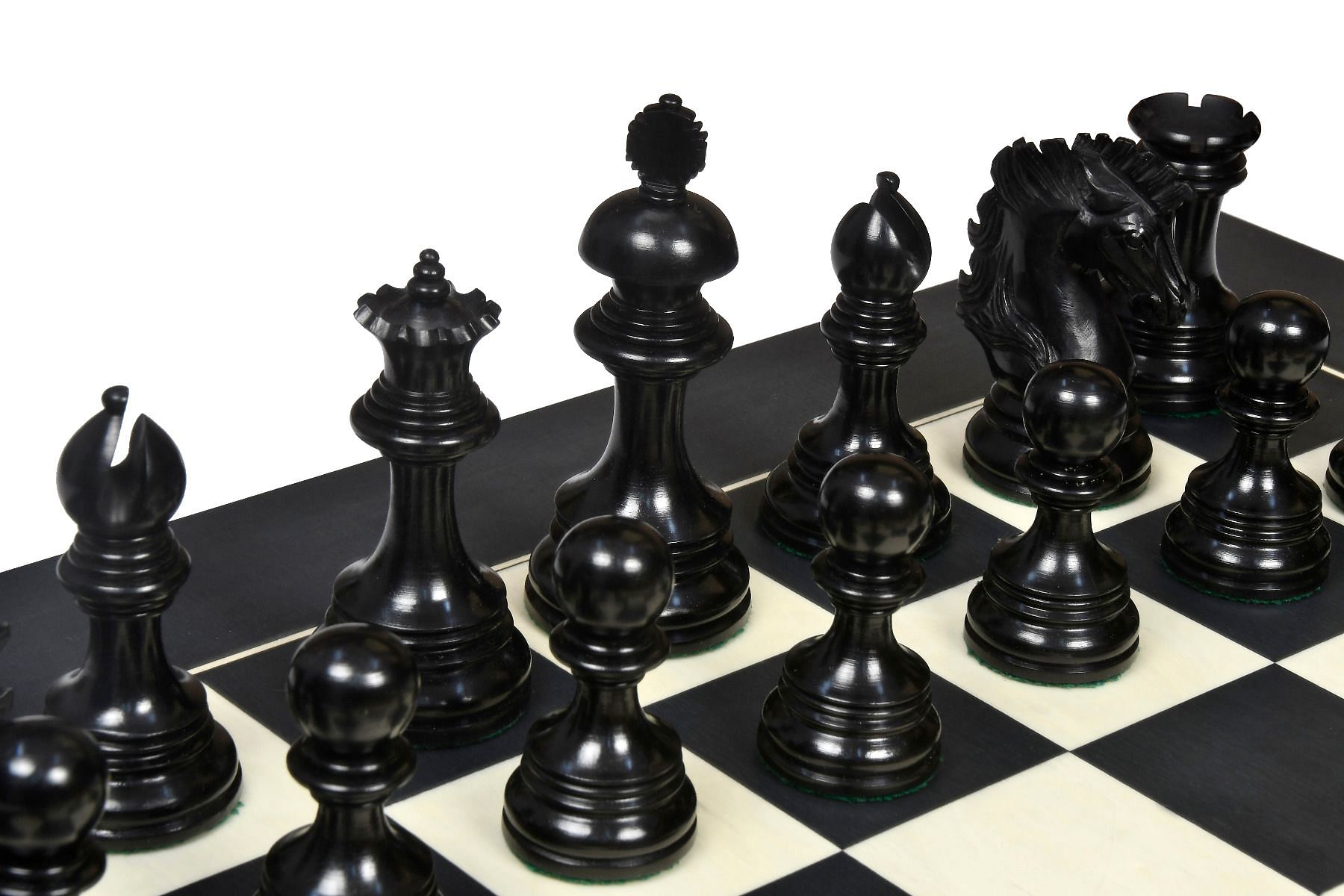 'Superior' Chess Set <br>Crafted in Genuine Ebony