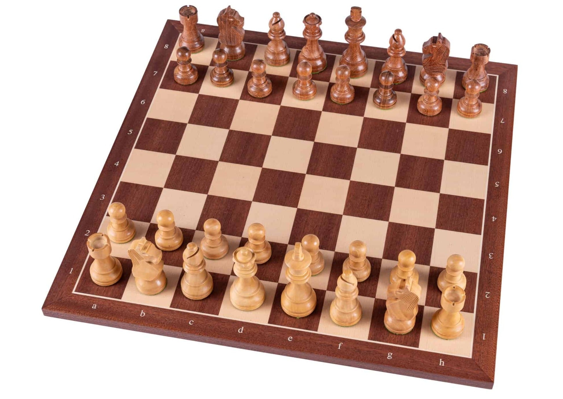 'Vintage' Chess Set <br>Crafted in Mahogany Wood