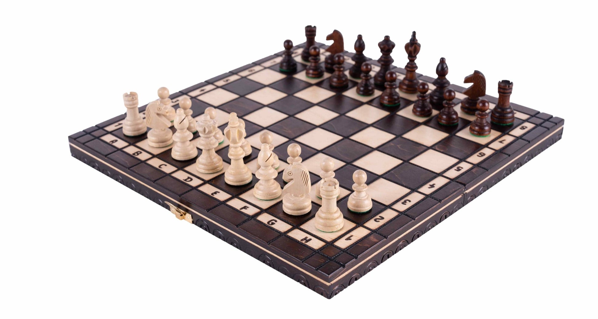 'Distinguished' Chess Set <br>in Hornbeam Wood