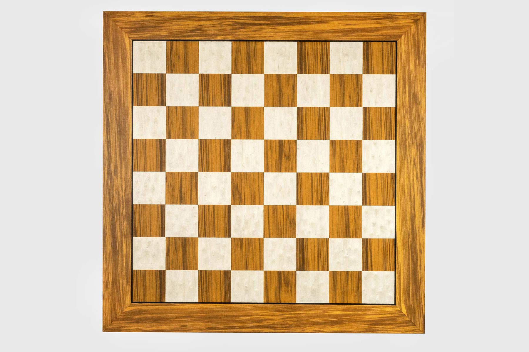 Rosewood and Sycamore Chessboard <br>Handmade in Europe