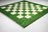 Green Ash Wood Chessboard <br>Handmade in Europe