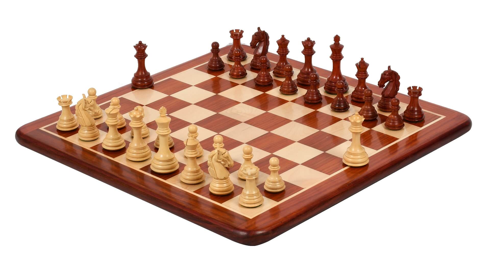 'Opera' Chess Set <br>Crafted in Acacia & Rosewood