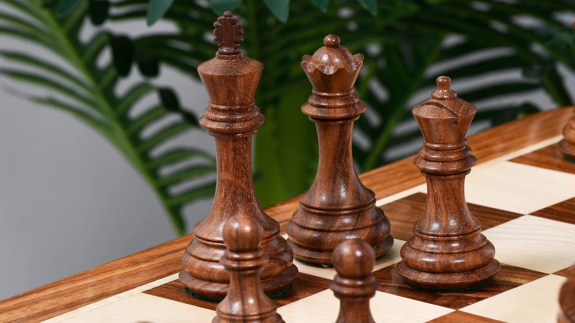 'Opera' Chess Set <br>Crafted in Acacia & Rosewood