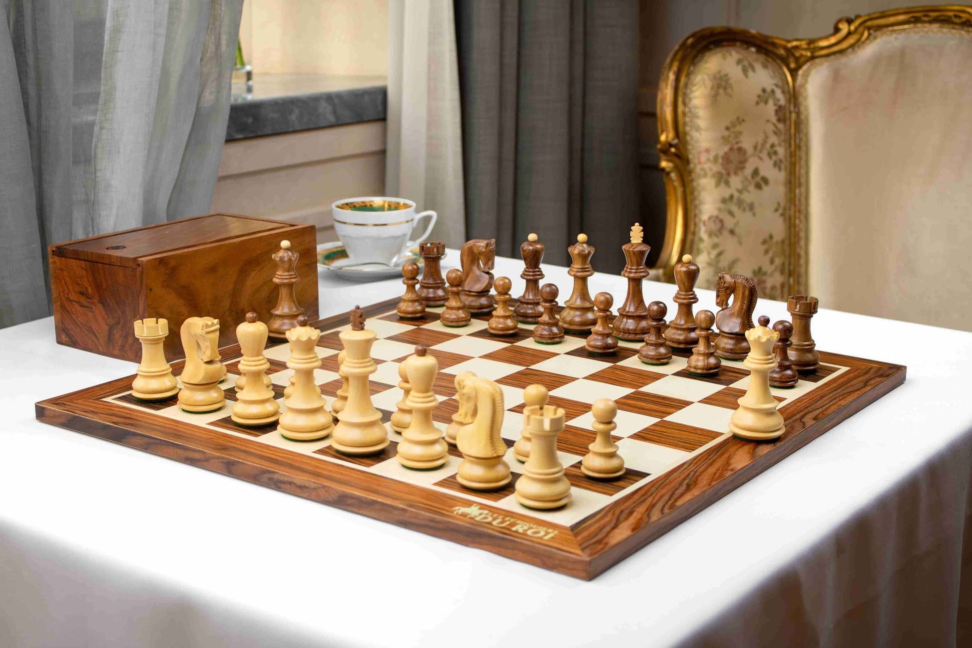 'Aristocracy' Chess Set <br>Crafted in Rosewood