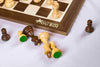 'Distinction' Chess Set <br>Crafted in Maple and Walnut