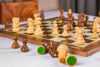 'Distinction' Chess Set <br>Crafted in Maple and Walnut