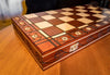 'Avant-garde' Chess Set <br>Crafted in Maple and Hornbeam