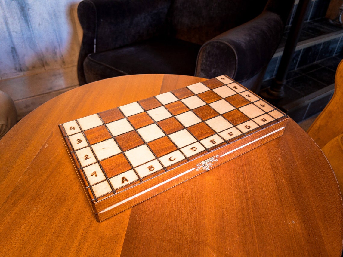 'Viscount' Chess Set <br>Crafted in Maple and Hornbeam