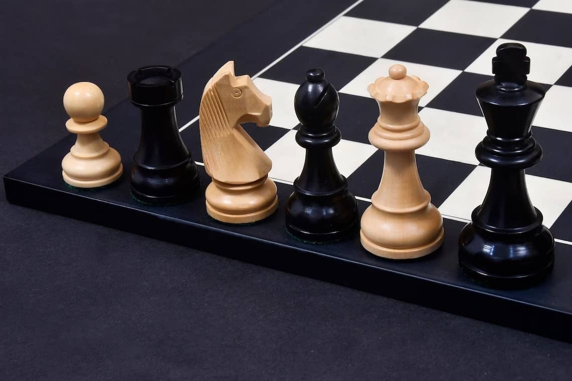 'Germanic' Chess Set <br>Crafted in Ashwood