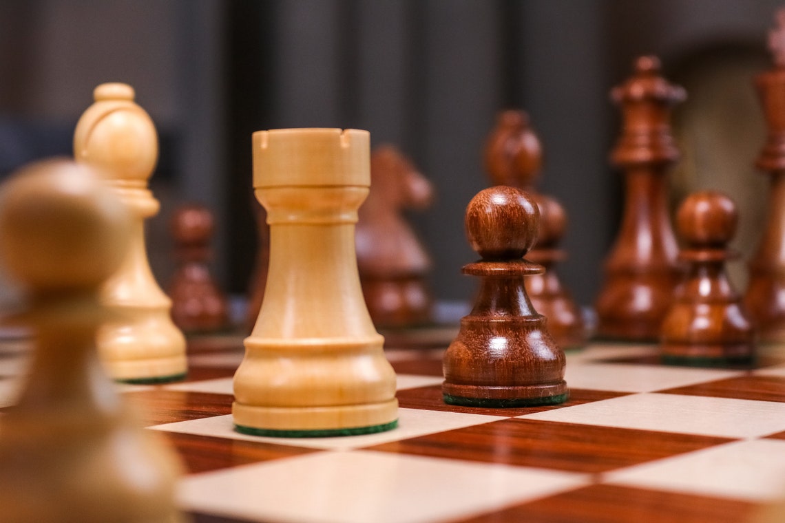 'Majesty' Chess Set <br>Crafted in Rosewood