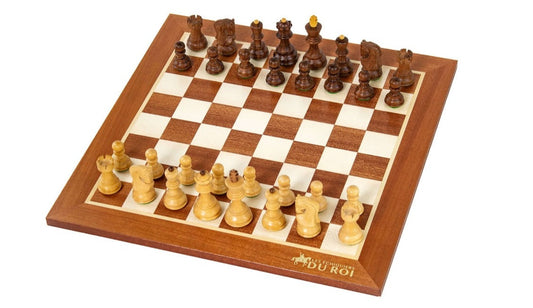 'Splendid' Chess Set <br>in Mahogany Wood