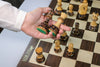 'Elegance' Chess Set <br>with Burnt Wood Pieces