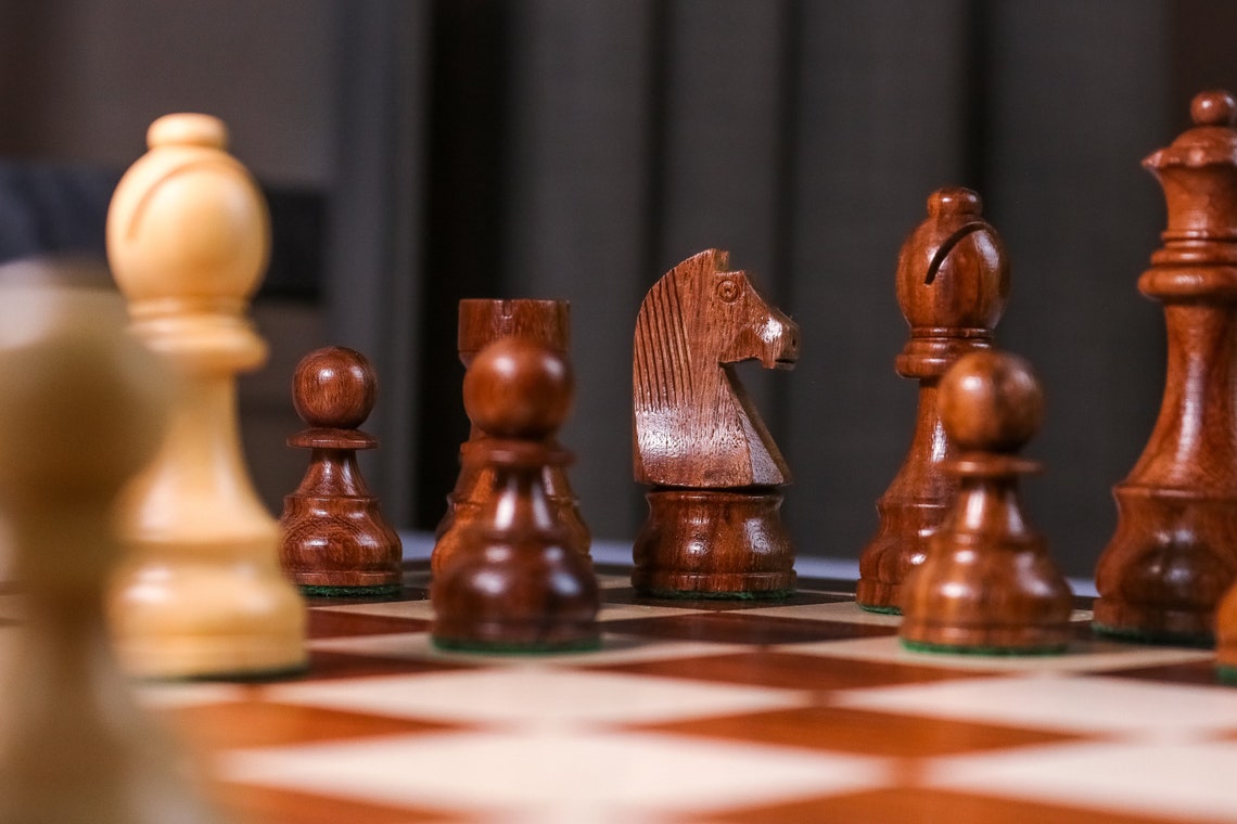 'Majesty' Chess Set <br>Crafted in Rosewood