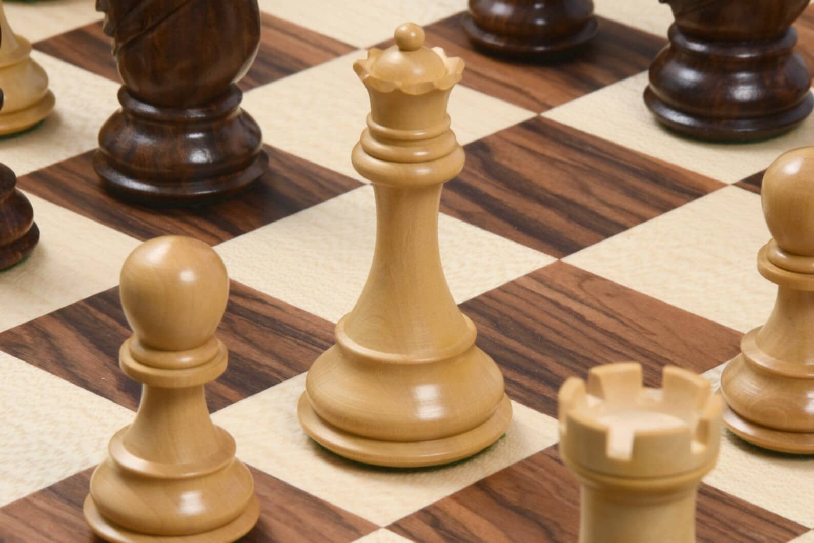 'Timeless' Chess Set <br>Crafted in Genuine Rosewood