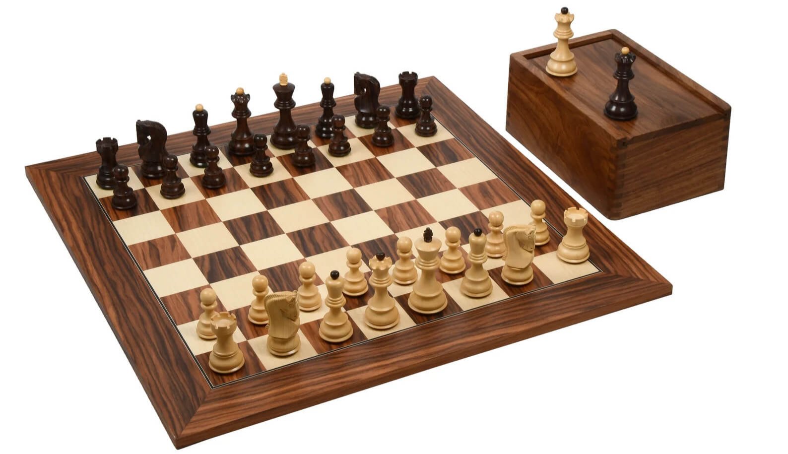 'Magnificent' Chess Set <br>Crafted in Rosewood