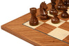 'Modern Art' Chess Set <br>Crafted in Teak Wood