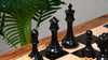 'Opulence' Chess Pieces <br>Crafted in Ebony and Boxwood