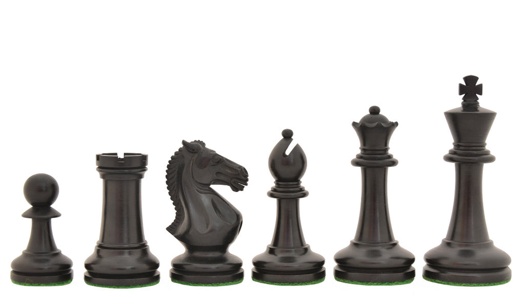 'Royal Prestige' Chess Pieces <br>Crafted in Ebony and Boxwood