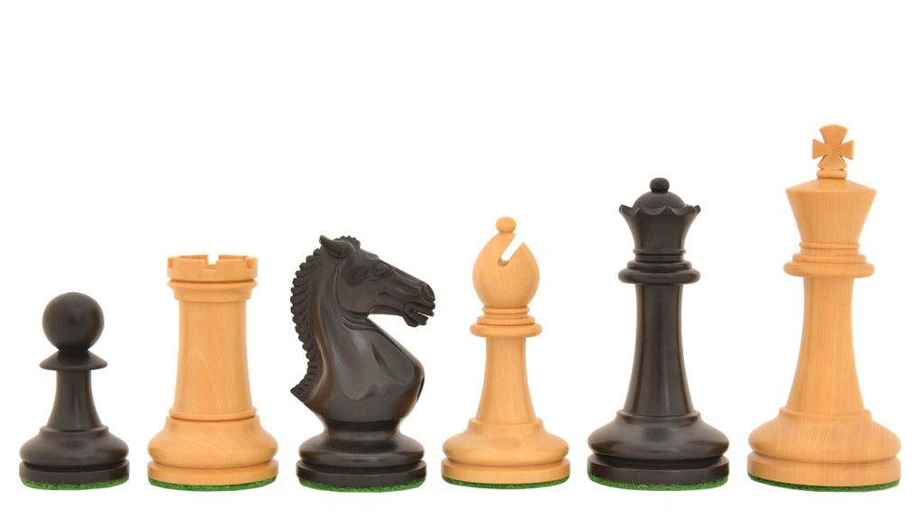 'Royal Prestige' Chess Pieces <br>Crafted in Ebony and Boxwood