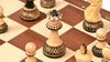 'Bourgeois' Chess Set <br>Crafted in Burnt Boxwood