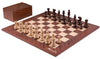 'Beams' Chess Set <br>Crafted in Mahogany and Acacia