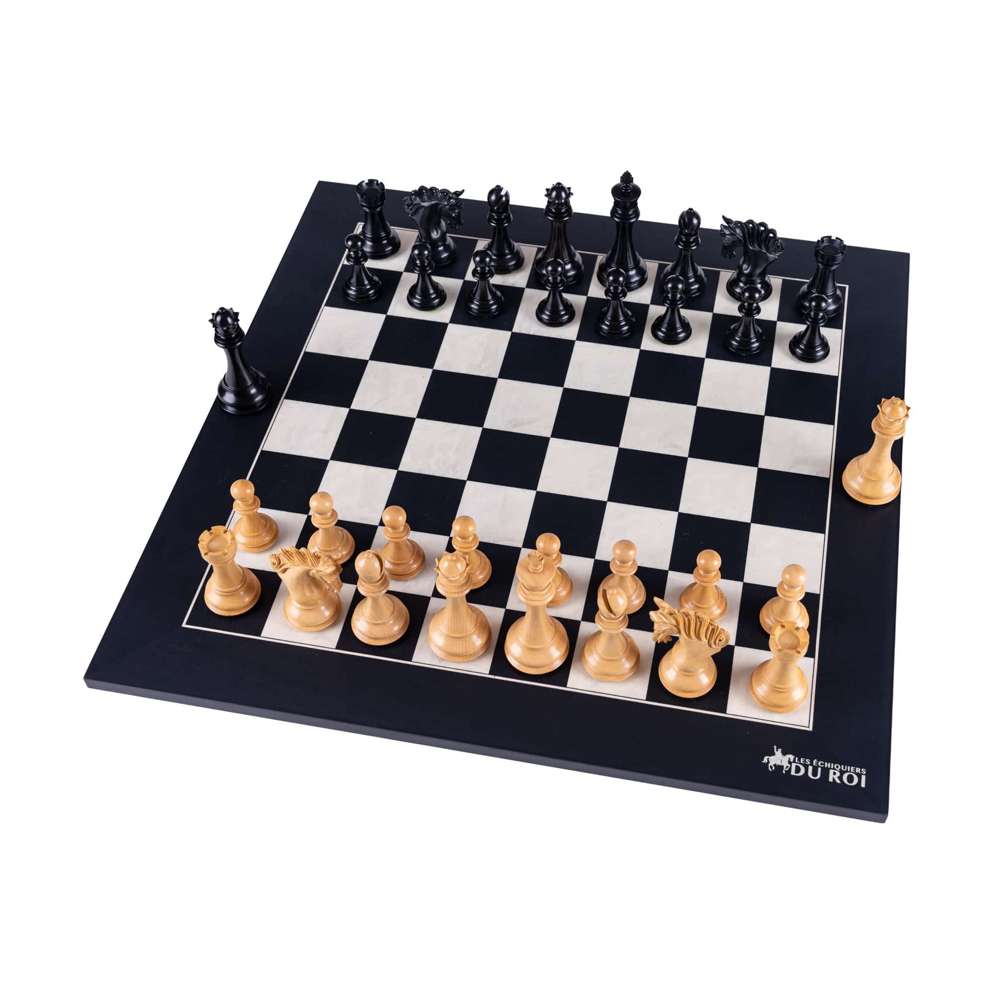 'Lafayette' Chess Set <br>Crafted in Maple Wood