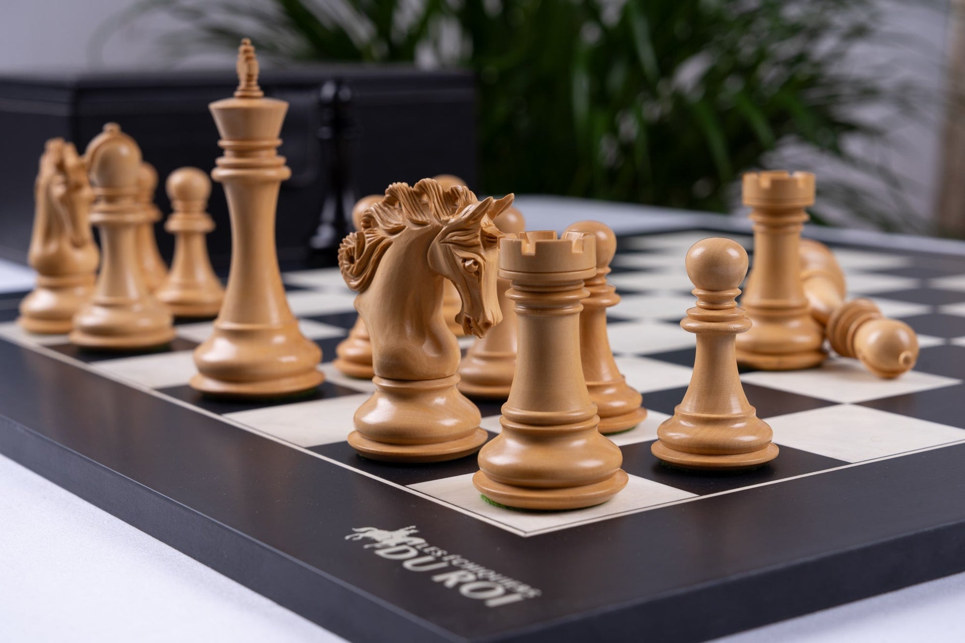 'Lafayette' Chess Set <br>Crafted in Maple Wood