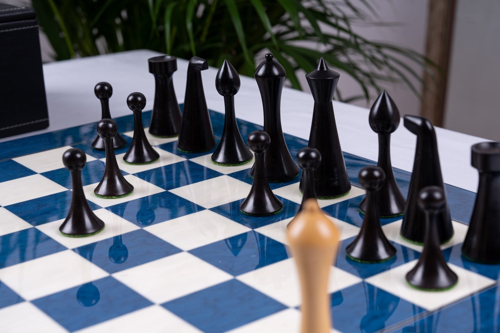 'Modern Art' Chess Set <br>Crafted in Ashwood