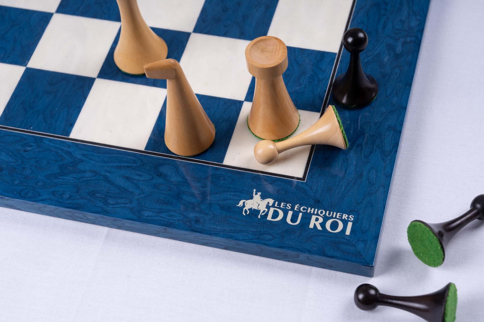 'Modern Art' Chess Set <br>Crafted in Ashwood