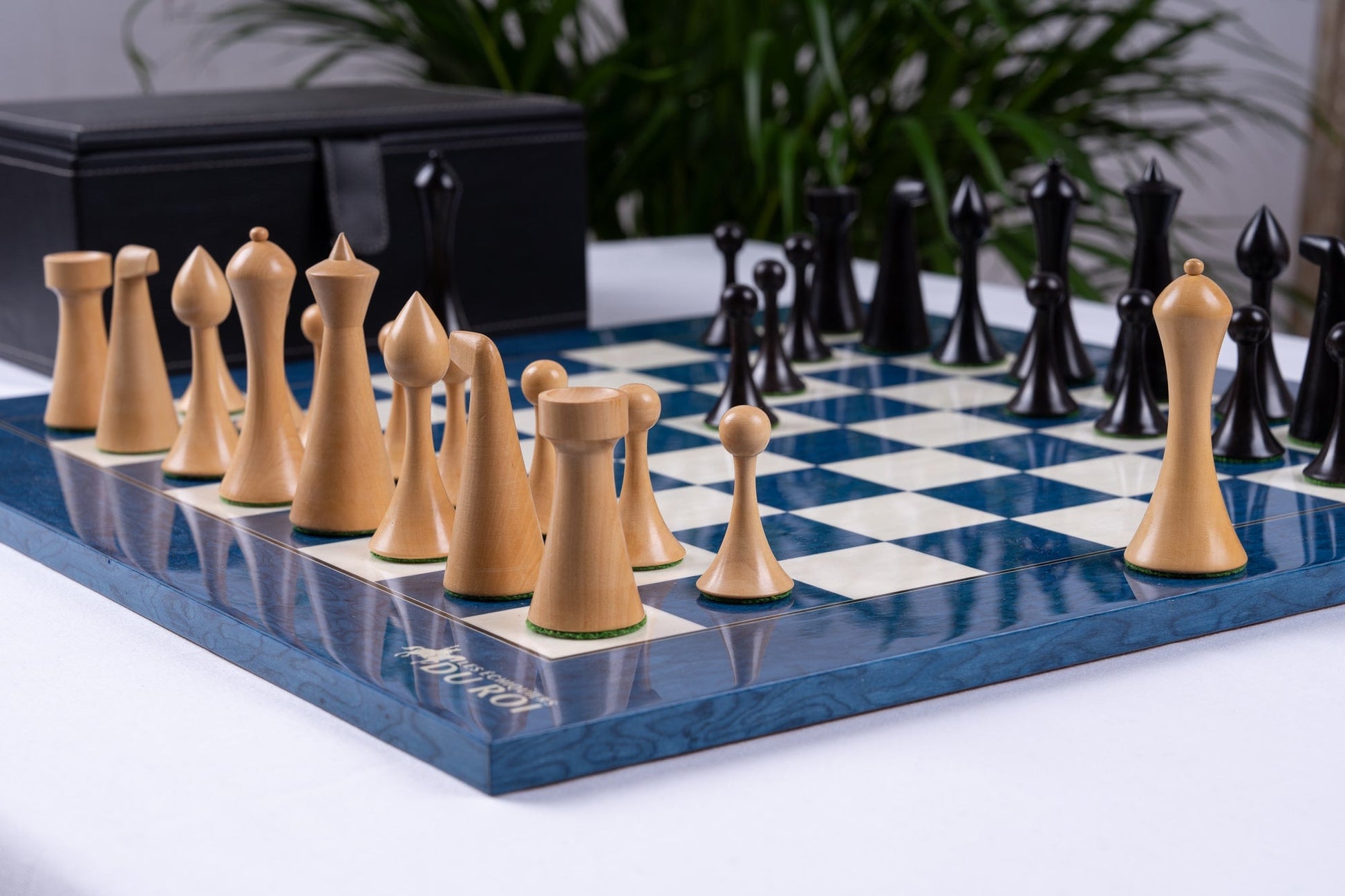 'Modern Art' Chess Set <br>Crafted in Ashwood