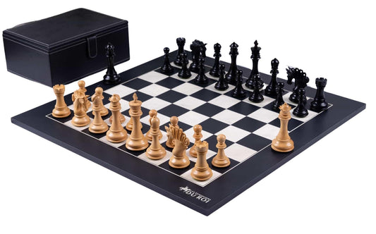 'Lafayette' Chess Set <br>Crafted in Maple Wood