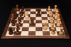 Regal Chess Pieces Crafted in <br>Exquisite Acacia and Boxwood