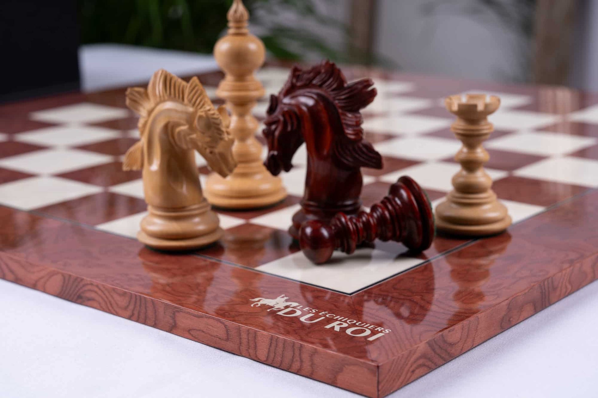 'Renaissance' Chess Set <br>Crafted in Ash and Rosewood