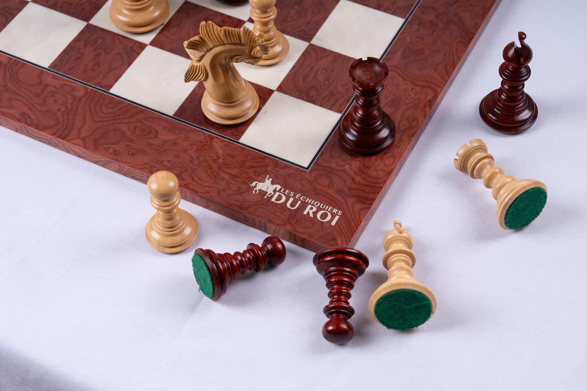 'Renaissance' Chess Set <br>Crafted in Ash and Rosewood