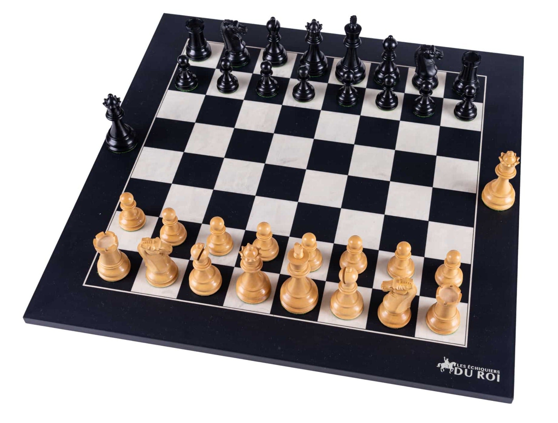 'Bonaparte' Chess Set <br>Crafted in Maple and Ebony