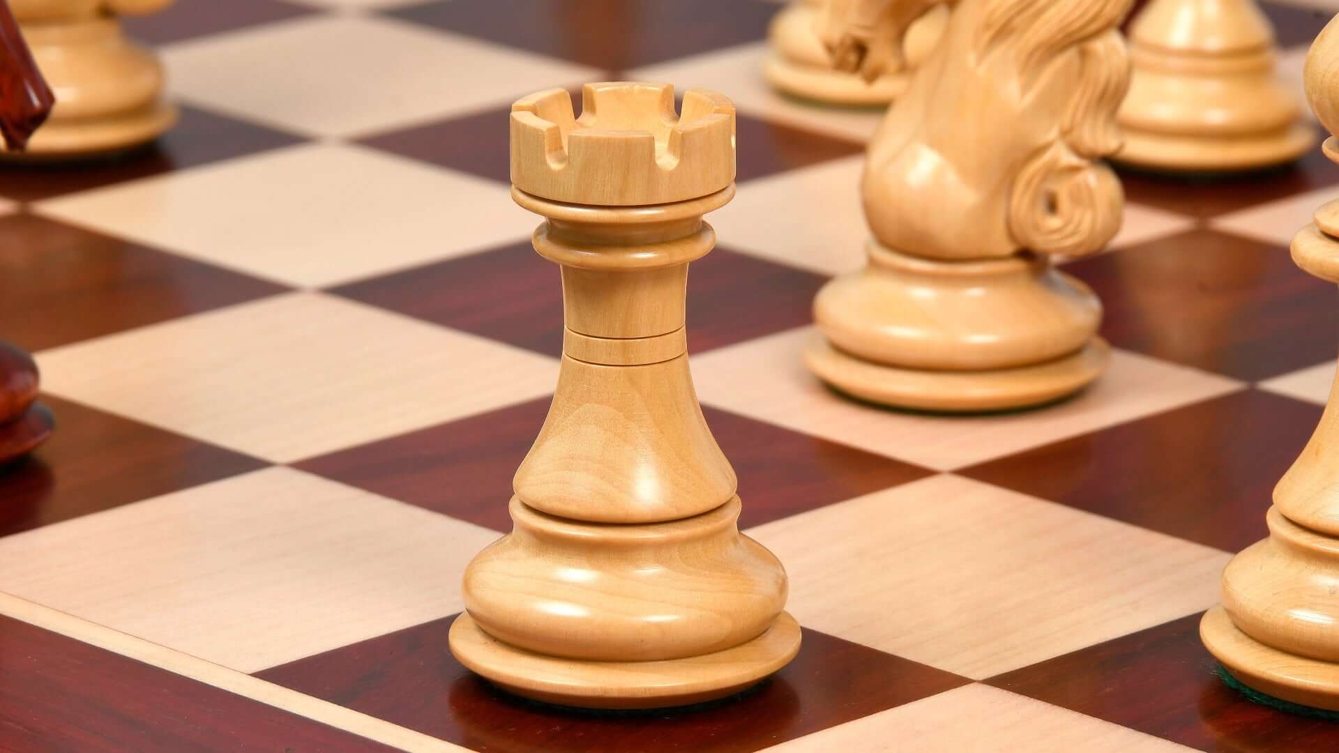 'Artistic' Chess Set <br>Crafted in Rosewood