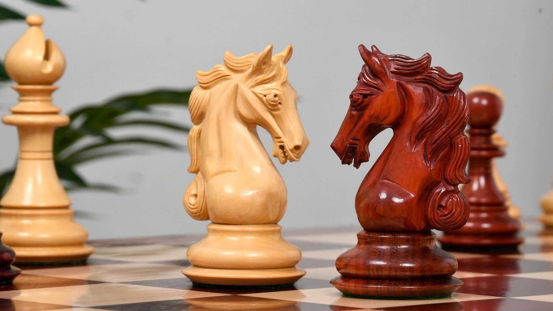 'Artistic' Chess Set <br>Crafted in Rosewood