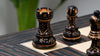 'Ornate' Chess Pieces <br>Crafted in Burnt Boxwood