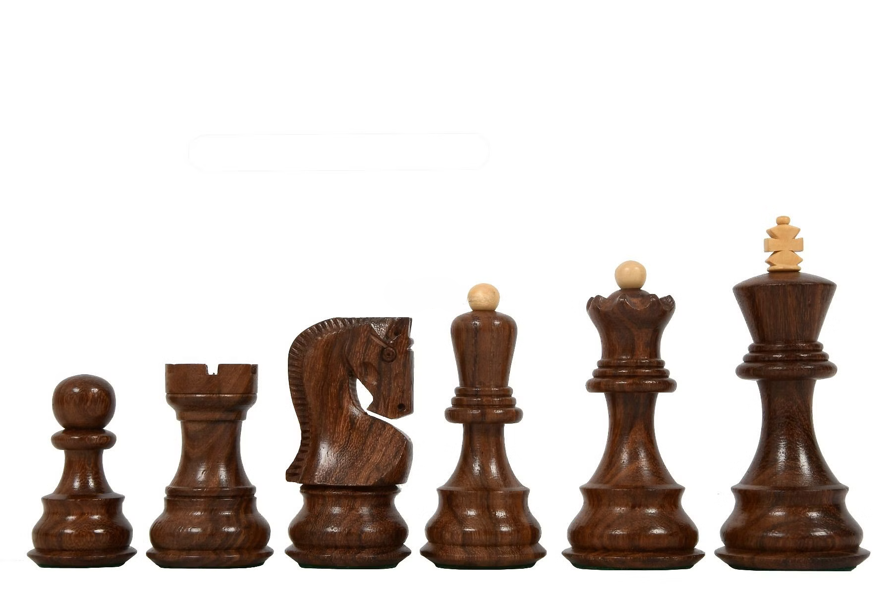 'Splendid' Chess Set <br>in Mahogany Wood